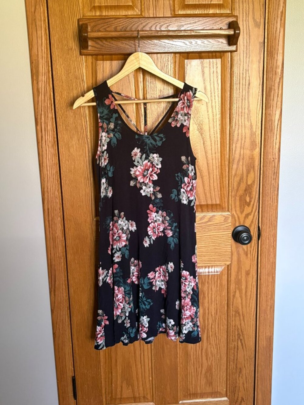 Maurices 24/7 Jersey Floral Shift Dress